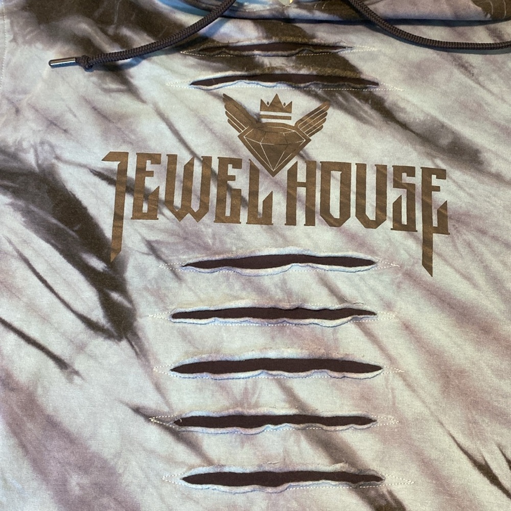 Jewel house, tie-dye hoodie, size extra large. NWOT!​ - Picture 2 of 5